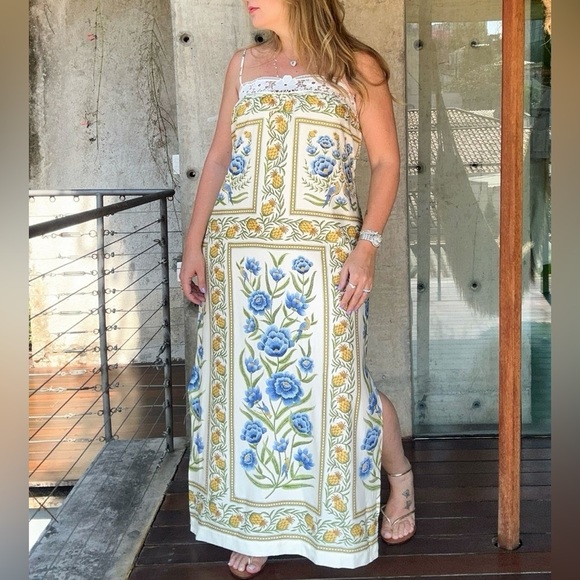 FARM Rio Puglia Long Dress Size S